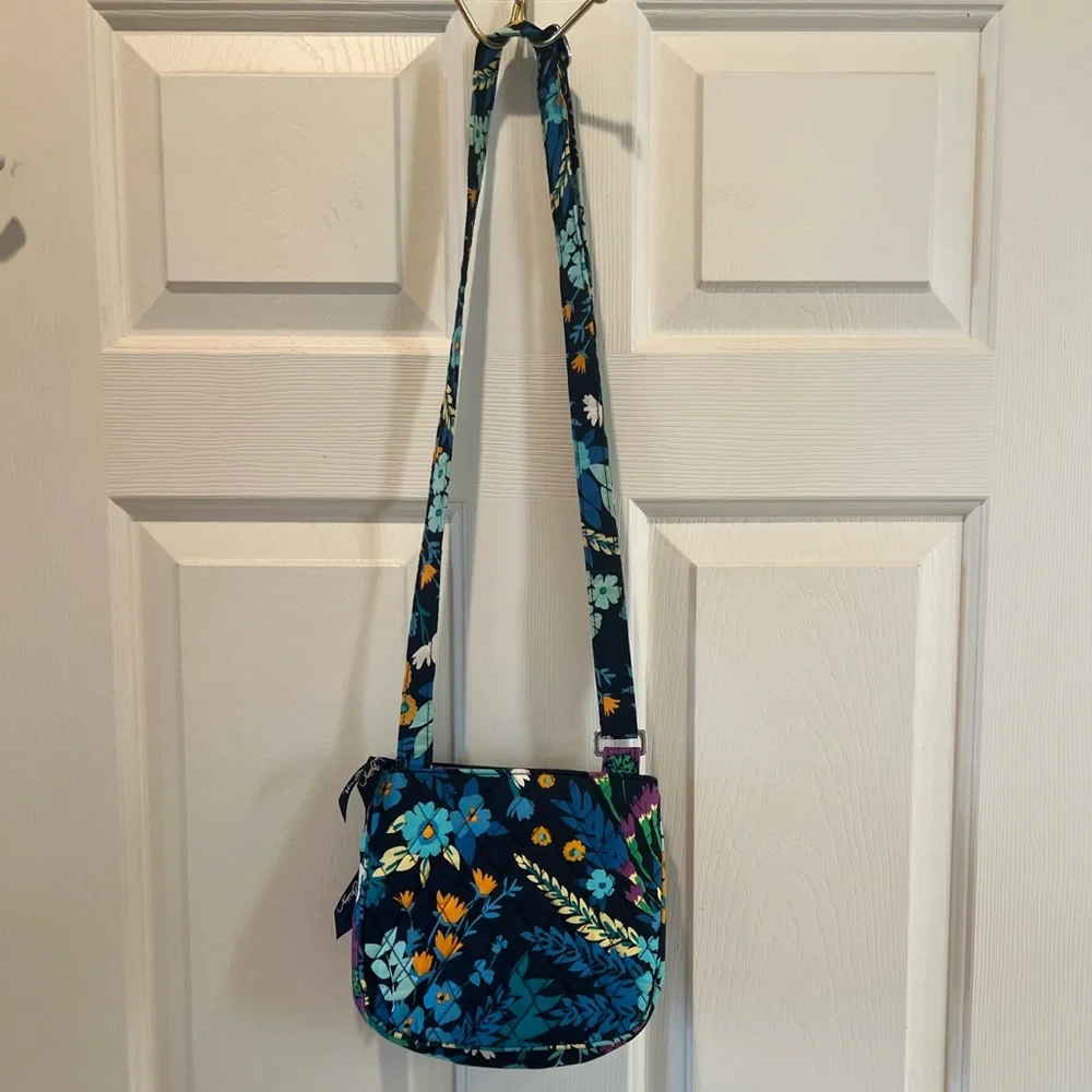 Vera Bradley Crossbody Hipster Midnight Blues - Picture 6 of 7